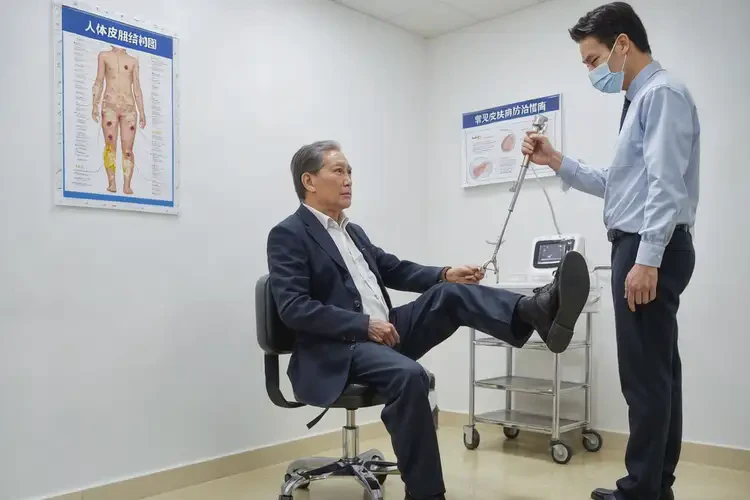 少兒腳上長(zhǎng)濕疹不管它會(huì)自己好嗎(圖2)