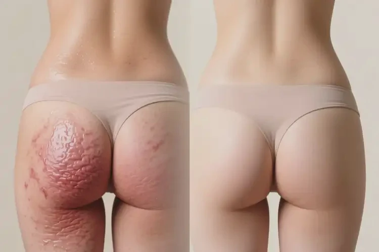 女生屁股上偶尔起湿疹能靠自己自愈吗(图1)