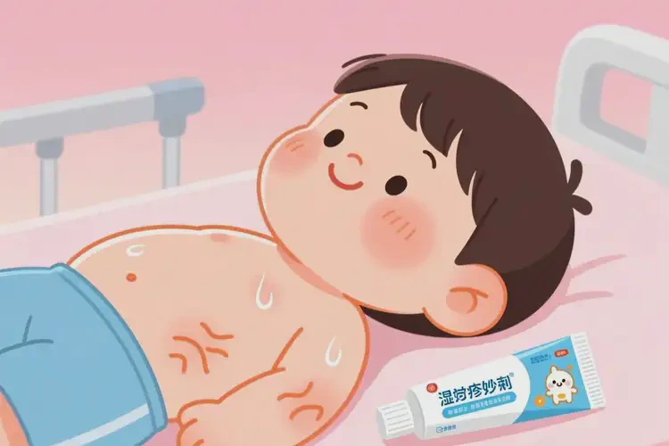 兒童肚子上出濕疹可不可以根治(圖3)