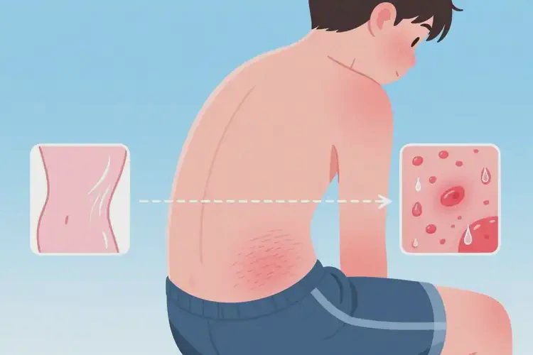 青少年屁股出現(xiàn)濕疹不管它會自己自愈嗎(圖3)