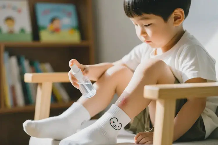 孩子腳上經(jīng)常起濕疹可不可以根治(圖1)