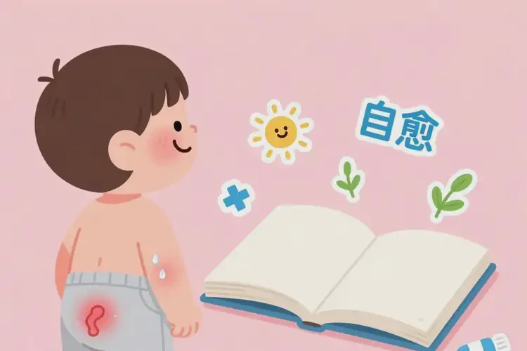 小孩肛周偶尔长湿疹不管它会自己自愈吗(图3)