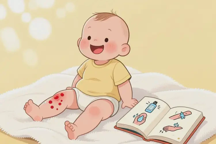 寶寶小腿上偶爾起濕疹可不可以根治(圖1)