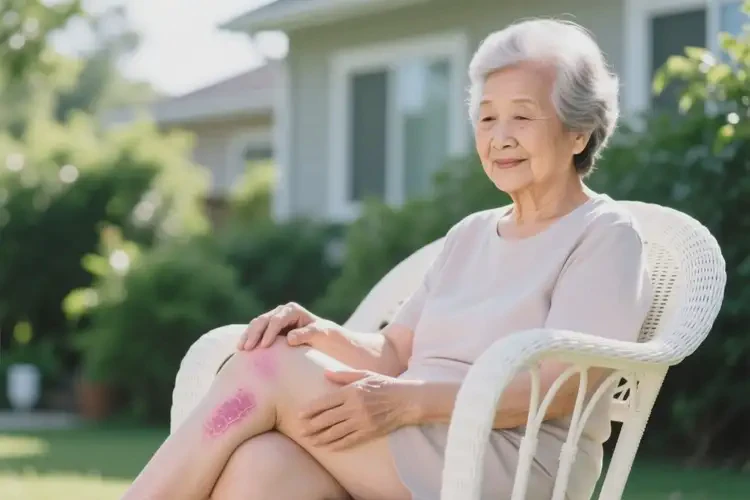 老人大腿出現(xiàn)濕疹可不可以根治(圖3)