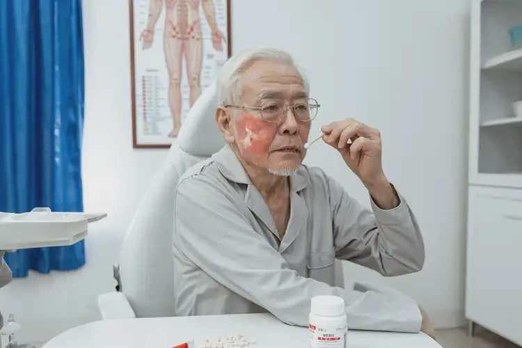 老年人面部起濕疹可以徹底自愈嗎(圖2)