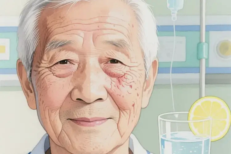 老人面部經(jīng)常起濕疹可不可以徹底自愈(圖1)