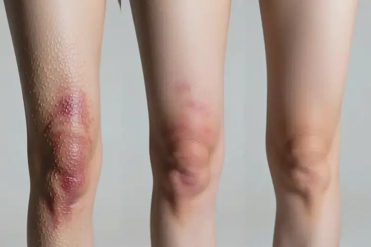 女人大腿經(jīng)常起濕疹能不能根治(圖1)