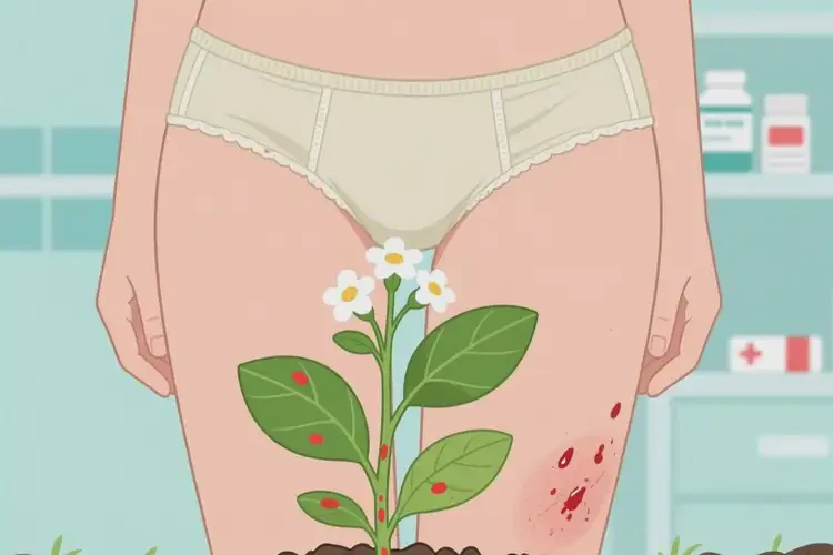 女人肛周偶尔起湿疹可不可以彻底自愈(图1)