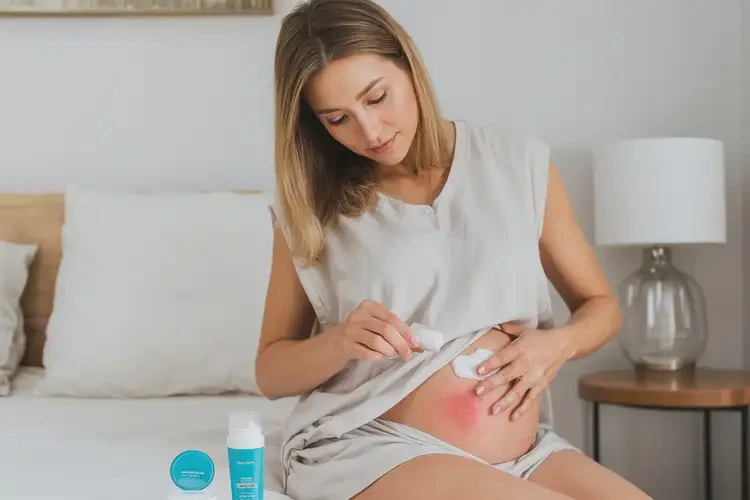 哺乳期媽媽肚子上經(jīng)常長濕疹能不能根治(圖4)