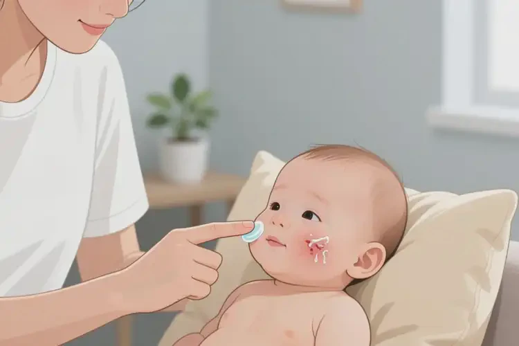 寶寶臉上偶爾長濕疹可不可以根治(圖1)