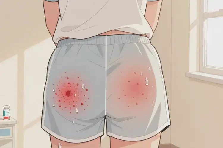 大學(xué)生屁股長濕疹可以徹底自愈嗎(圖1)