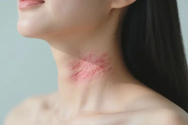 女人脖子起濕疹能不能根治(圖3)