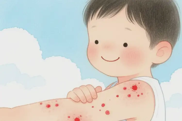小兒手臂上容易起濕疹能靠自己自愈嗎(圖4)