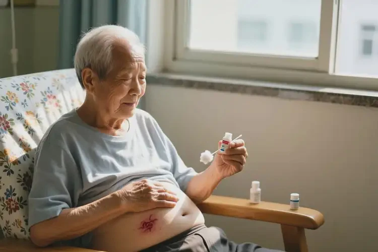 高齡老人肚子上長濕疹能不能根治(圖4)