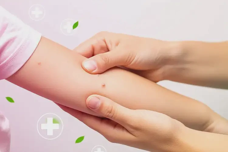 小学生手臂容易起湿疹可不可以彻底自愈(图1)