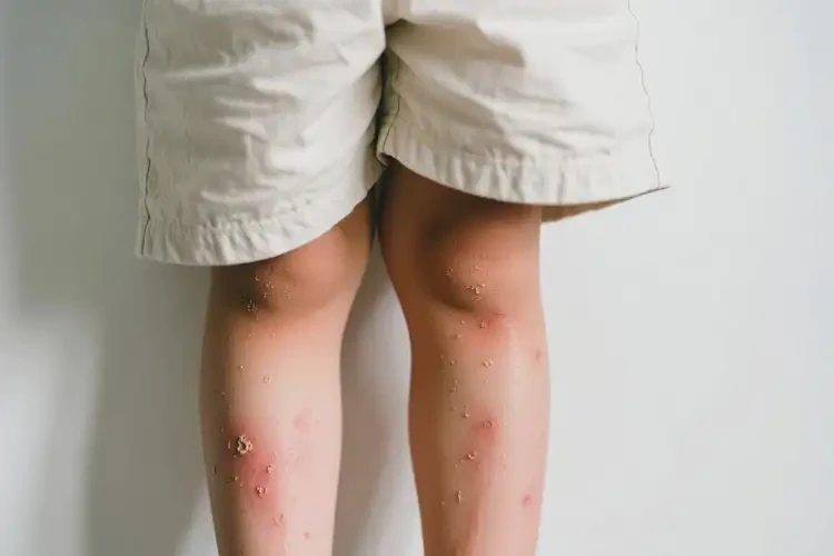 小學(xué)生小腿上偶爾起濕疹能徹底自愈嗎(圖4)