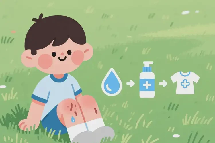 小學(xué)生大腿上容易長濕疹能夠徹底治愈嗎(圖1)