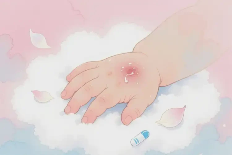 嬰兒手上經(jīng)常長濕疹能靠自己自愈嗎(圖2)