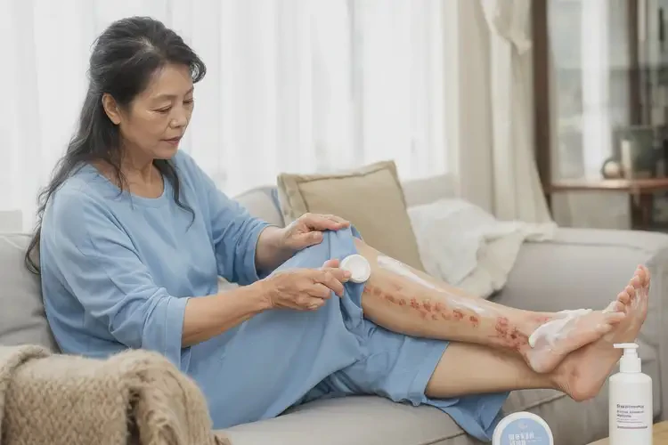 女性腳上有濕疹能靠自己自愈嗎(圖2)