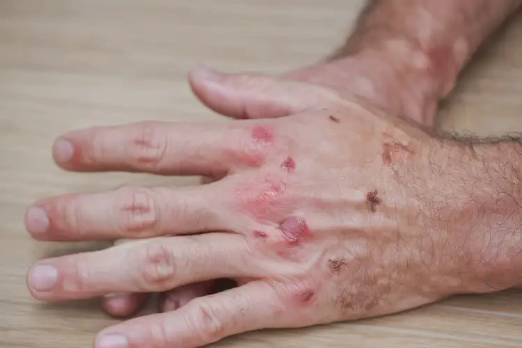 小學生手上出濕疹不管它會自己痊愈嗎(圖2)