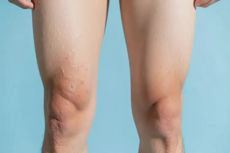 男生大腿偶爾長濕疹可以徹底自愈嗎(圖1)