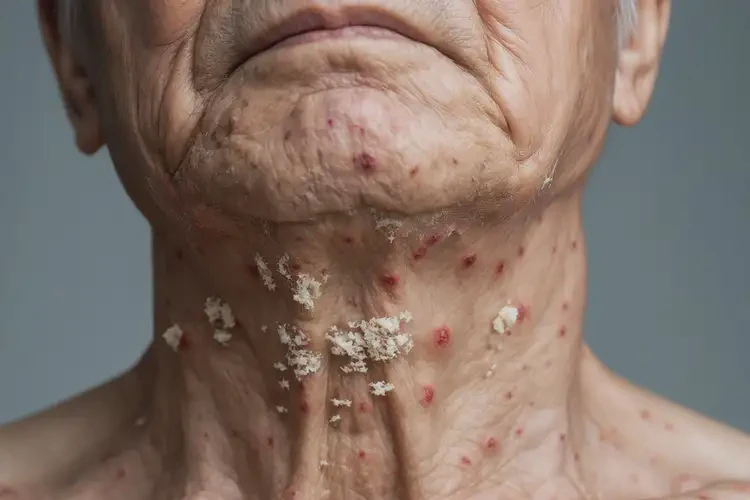 高龄老人脖子上经常起湿疹能不能根治(图4)