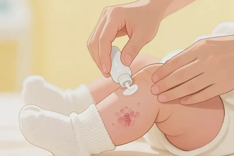 嬰兒小腿經(jīng)常長(zhǎng)濕疹不管它會(huì)自己痊愈嗎(圖4)