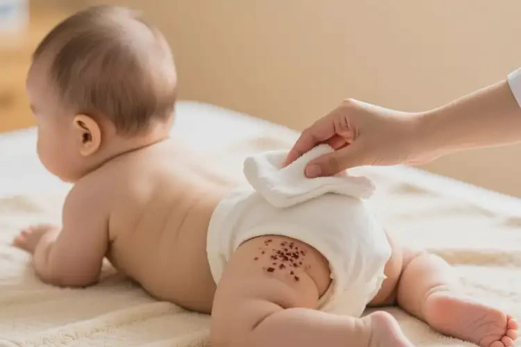 幼儿屁股上偶尔起湿疹能靠自己自愈吗(图3)