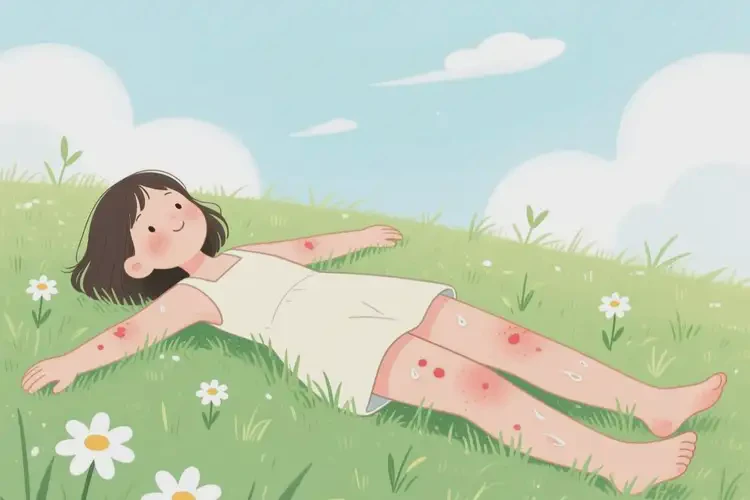 女生四肢出濕疹能徹底自愈嗎(圖3)