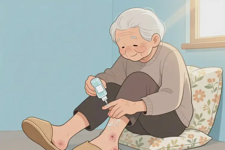 高齡老人腳上容易長(zhǎng)濕疹能不能根治(圖2)