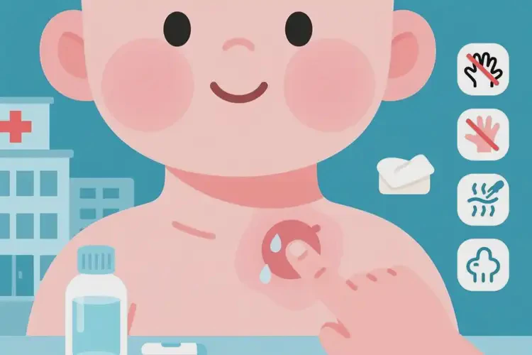 婴儿脖子容易长湿疹能靠自己自愈吗(图2)