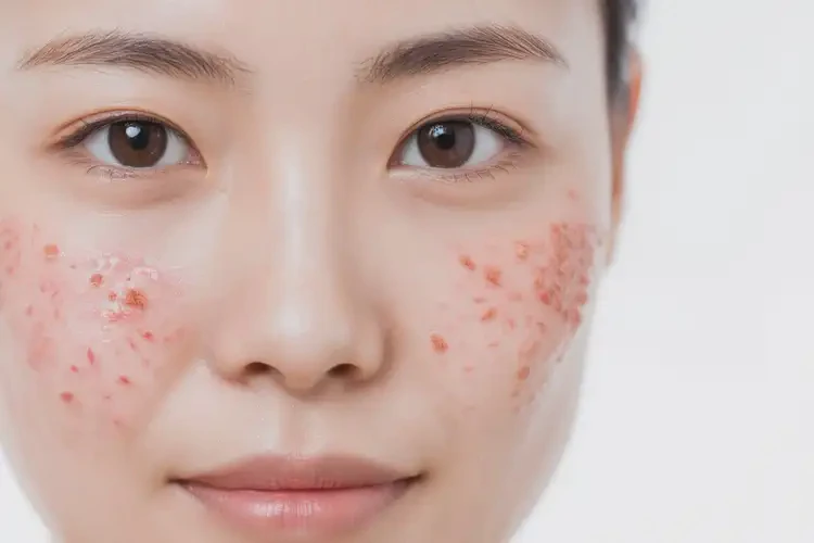 女性面部偶爾起濕疹不管它會自己好嗎(圖4)