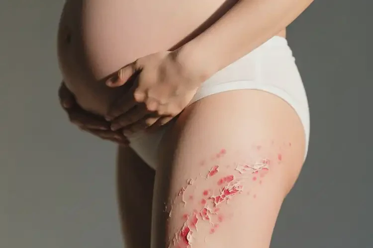 產(chǎn)婦小腿上容易起濕疹能徹底自愈嗎(圖1)