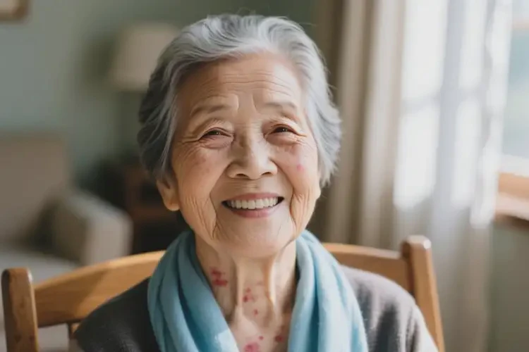 高齡老人脖子上長濕疹能不能根治(圖3)