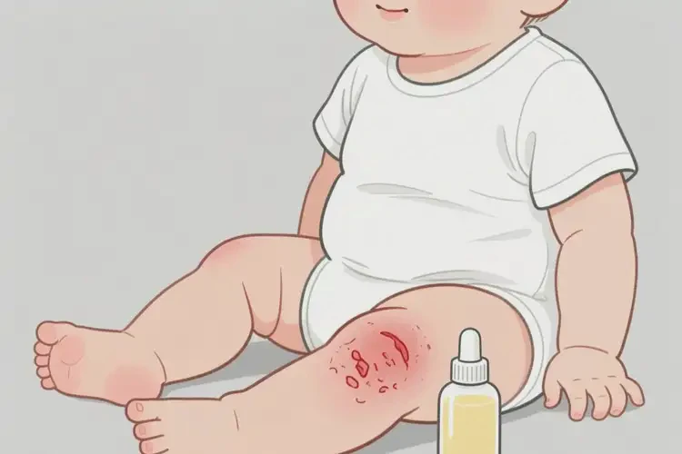 新生兒大腿偶爾起濕疹可不可以徹底自愈(圖2)