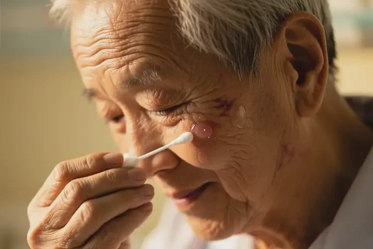 高龄老人脸上有湿疹可以彻底自愈吗(图2)