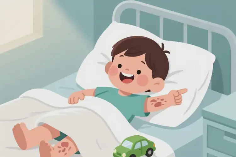 小孩四肢長濕疹可不可以根治(圖2)