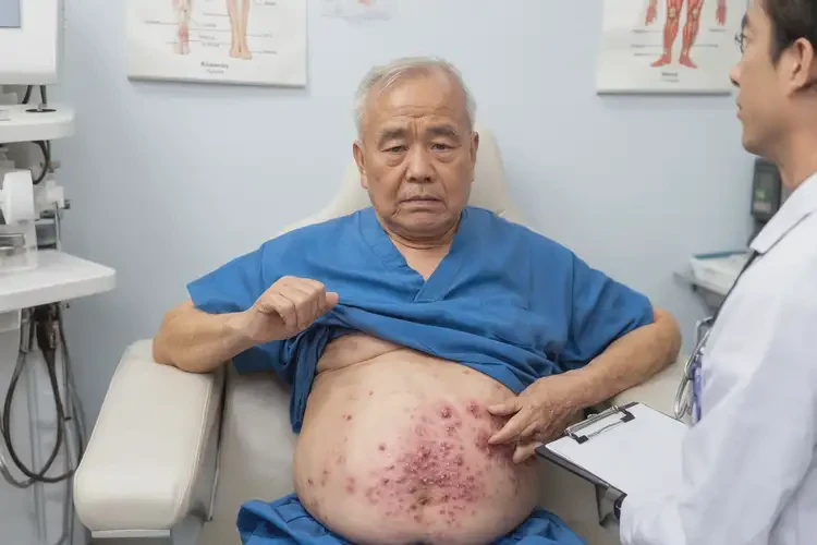 老年人肚子起濕疹可不可以徹底自愈(圖4)