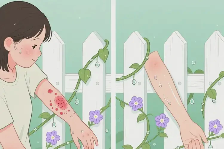 女生四肢出濕疹能徹底自愈嗎(圖1)