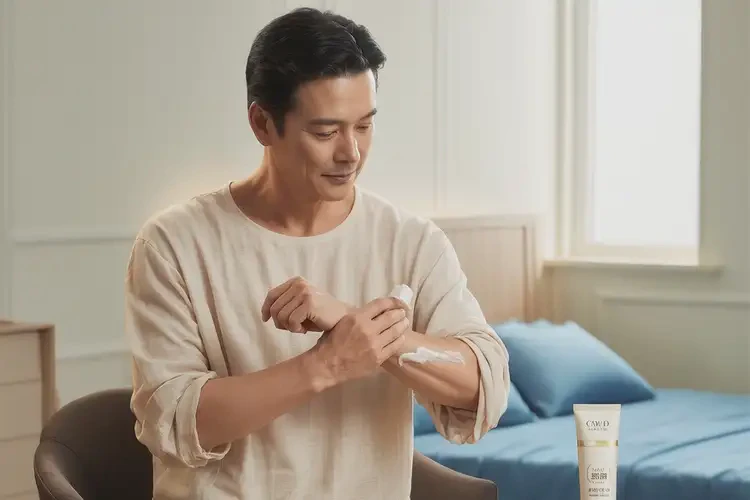 男人手臂上有濕疹不管它會自己痊愈嗎(圖2)