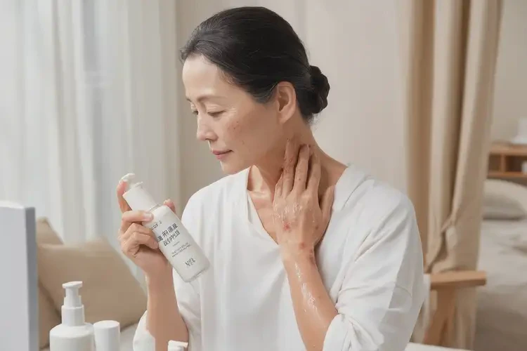 女性脖子偶爾起濕疹能靠自己自愈嗎(圖3)