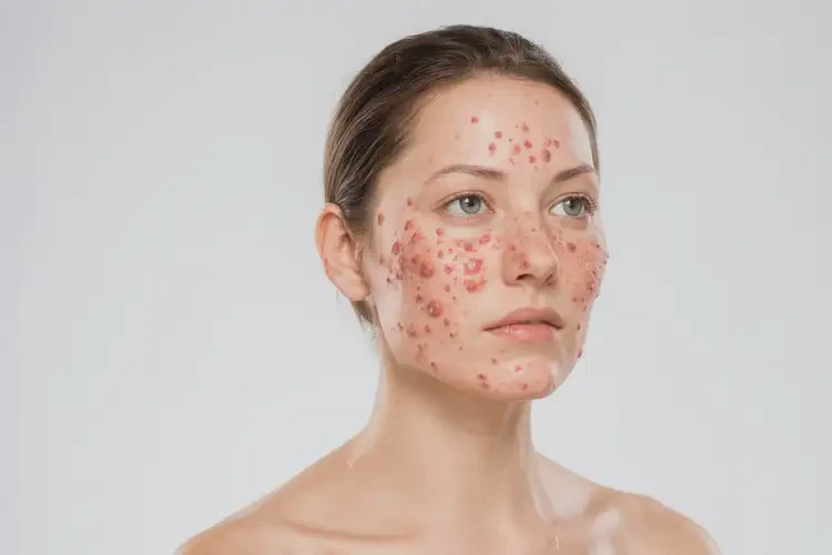 女人臉上偶爾長(zhǎng)濕疹能徹底自愈嗎(圖4)