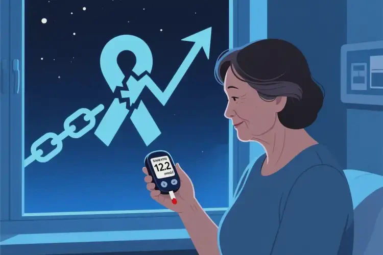 中年人晚上血糖12點2是糖尿病嗎(圖4)