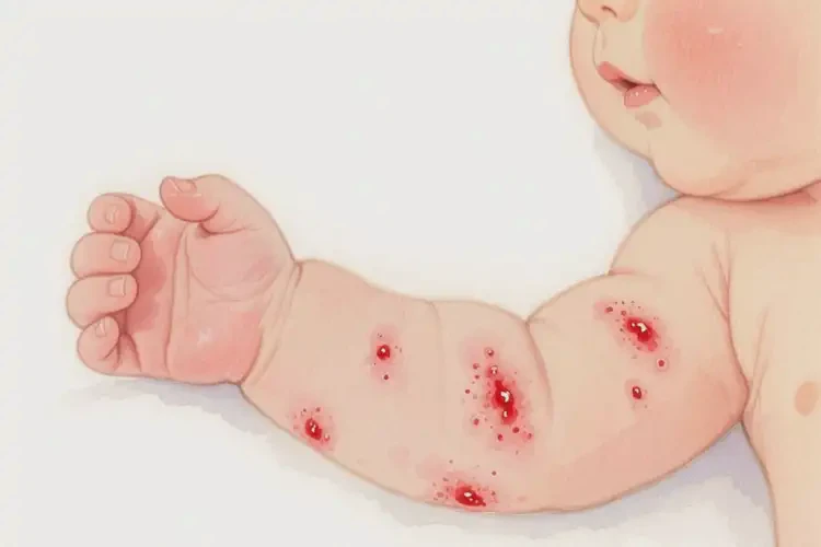 寶寶手臂上經(jīng)常起濕疹可不可以根治(圖4)