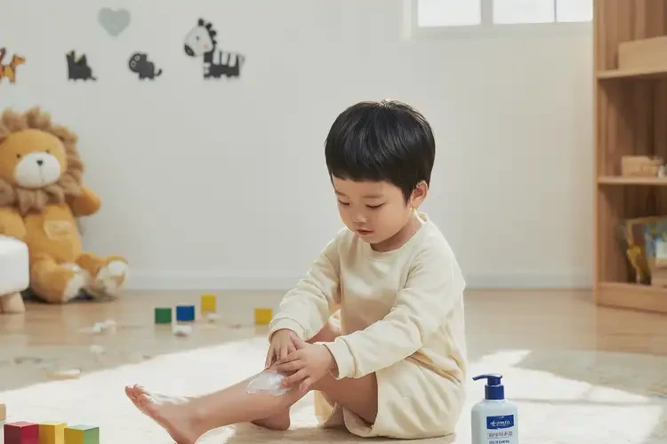 孩子小腿上偶爾長濕疹可不可以根治(圖1)