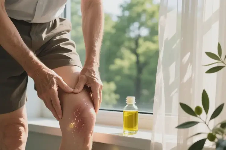 老年人大腿經(jīng)常起濕疹可不可以根治(圖1)