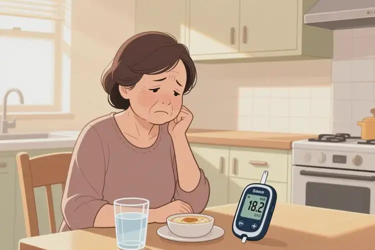 更年期女性早上空腹血糖18點2是糖尿病嗎(圖1)