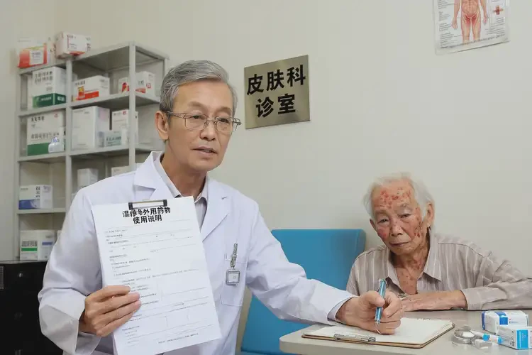 高齡老人臉上有濕疹不管它會(huì)自己痊愈嗎(圖2)