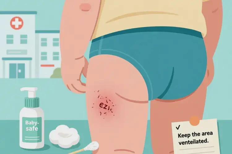 兒童屁股經(jīng)常起濕疹能夠徹底治愈嗎(圖2)