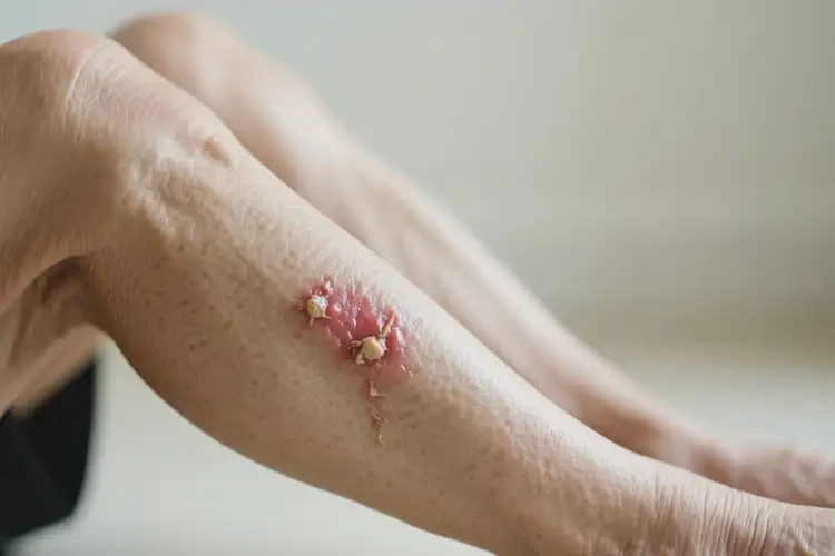 高龄老人小腿上偶尔长湿疹可以彻底自愈吗(图3)